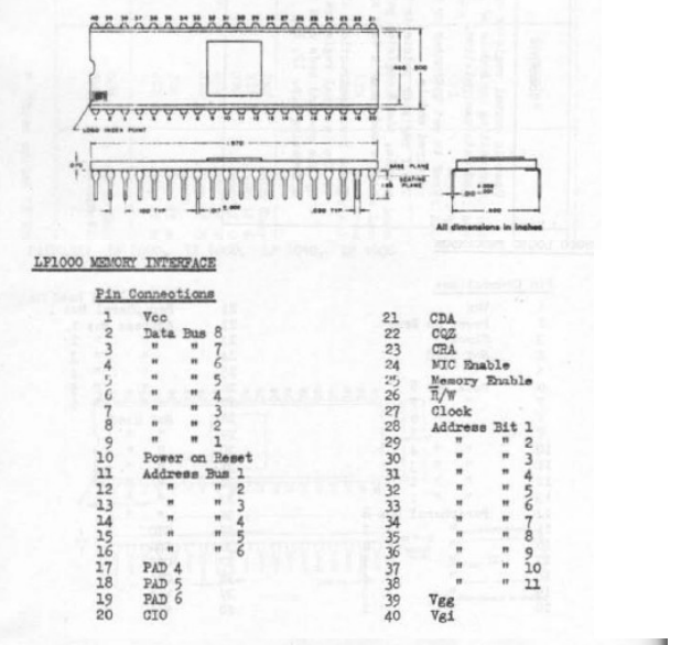 Olympia LP1000 pinning